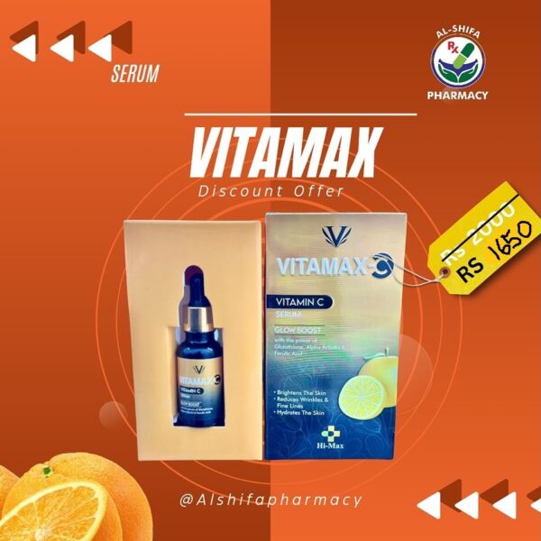 VITAMAX (Vitamin C+Glutathione ) Glow Serum