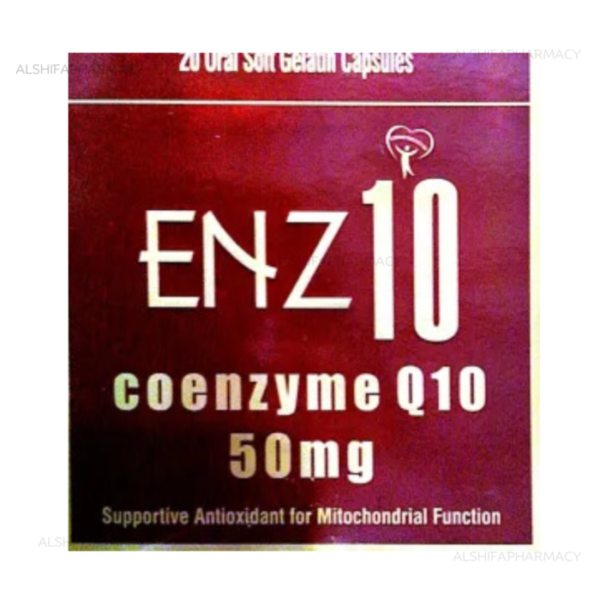 ENZ10 SOFTGEL 50mg CAPS 20’S