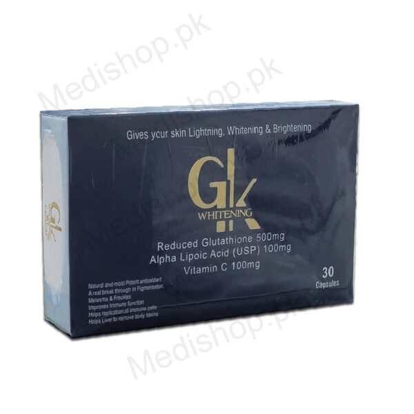 GK Whitening Capsules 500mg 30’s