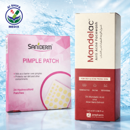 Bye Acne Package – MandelAC Face Wash & Saniderm