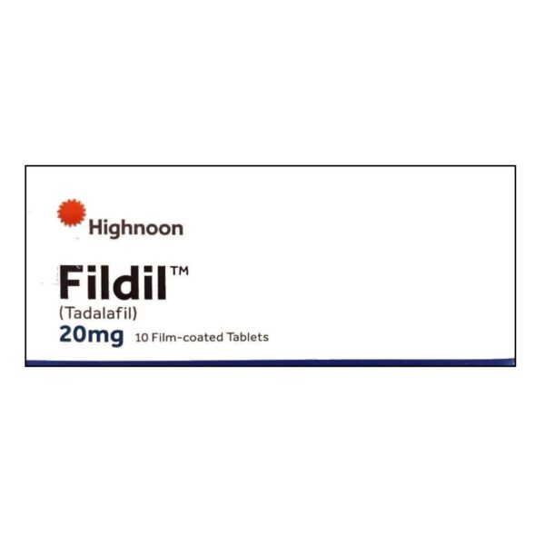 Fildil 20 mg (Tadalafil) 10's tab