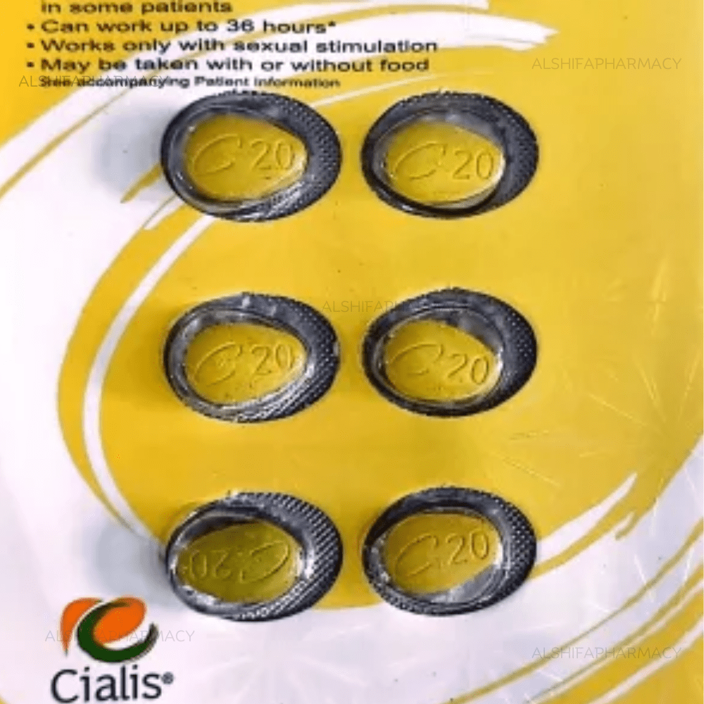 Cialis (Tadalafil) 6’s Tablets alshifa medix