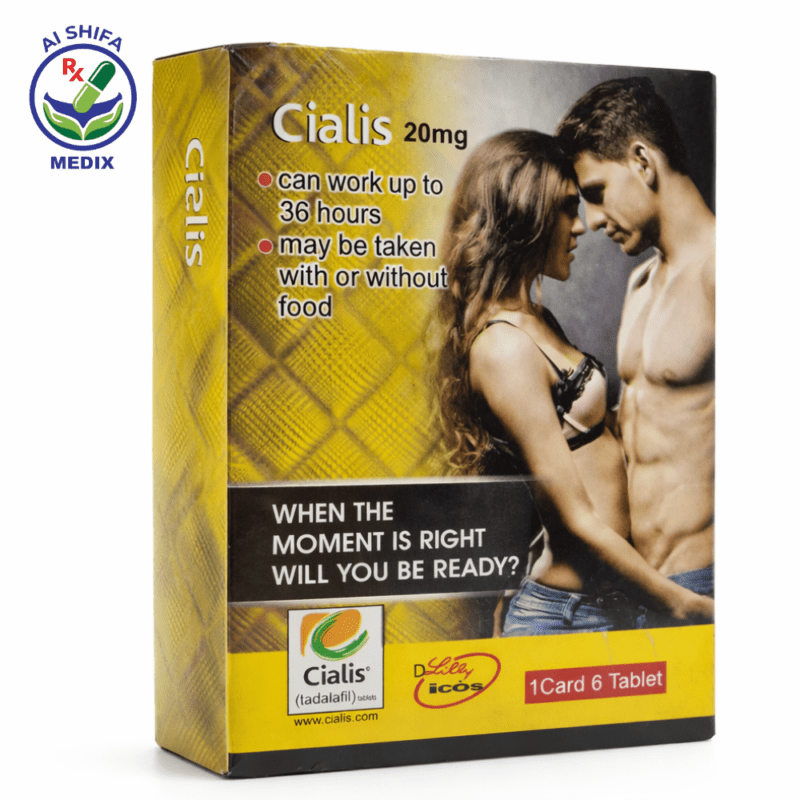 Cialis (Tadalafil) 6’s Tablets