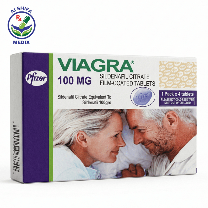 Viagra (Sildenafil) 4’s Tablet